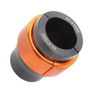 Imagem de Colaxi Protetor de amortecedor de garfo dianteiro de motocicleta, Laranja 40mm a 41mm