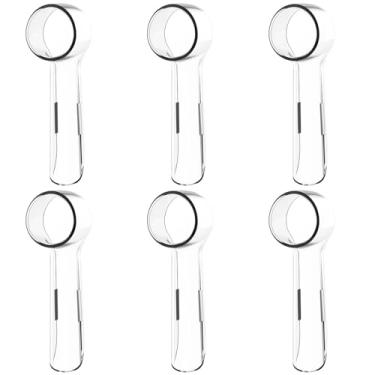 Imagem de HSYTEK Pacote com 6 capas protetoras compatíveis com cabeças de substituição Oral B, serve para cabeças de escova Cross Action e escovas de dentes elétricas Pro 500, 1000, 1500, conveniente