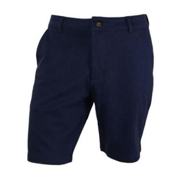 Imagem de Bermuda Masculina Lado Avesso Alfaiataria Azul - LH171-Masculino