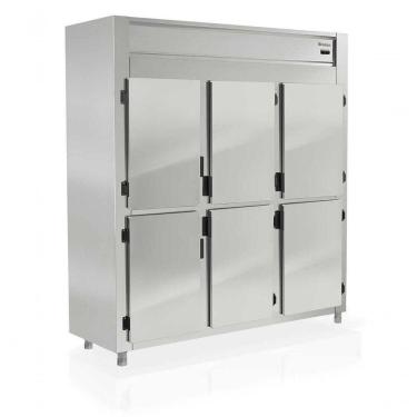 Imagem de Geladeira Comercial 6 Portas Grep6p Gelopar Refrigerador 6 Portas Inox 110v
