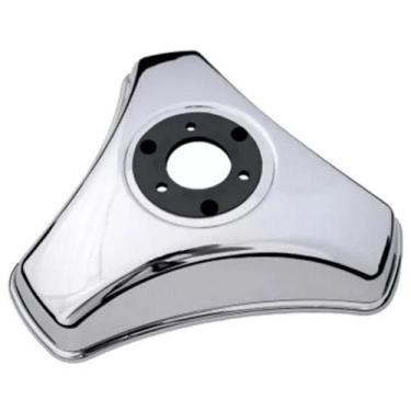 Imagem de 1 Calota 3 Pontas Aro 16 17,5 Metal Caminhao Rodoar - TOP-AR