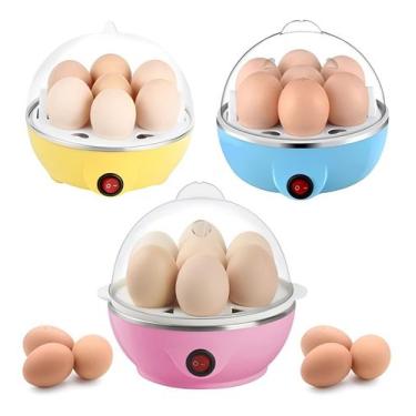 Imagem de Cozedor aparelho cozinha Eletrico Vapor Cozimento Ovos Egg - zem, 110V