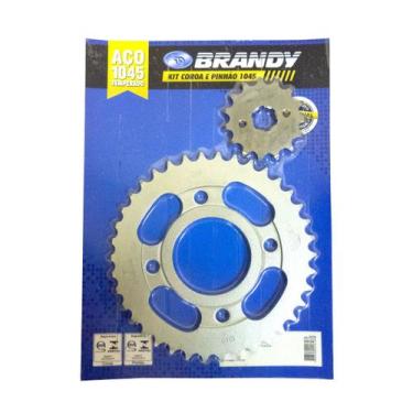 Imagem de Kit Relação Honda CG até 1982 / ML / Turuna / Dafra Speed 150 Brandy -
