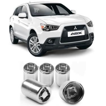 Imagem de Kit Parafuso Porca Antifurto 6CRA Roda - Asx Mitsubishi - RODAFUSO