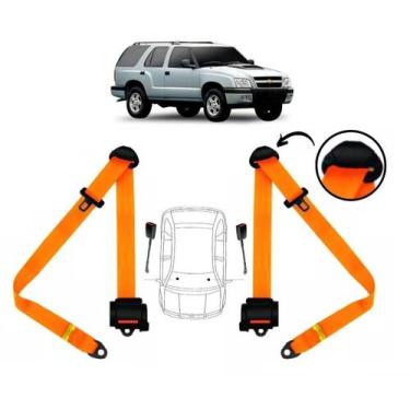 Imagem de Par de Cintos de Segurança 3 pontos Blazer+ Par de Fechos - HCML, Lara