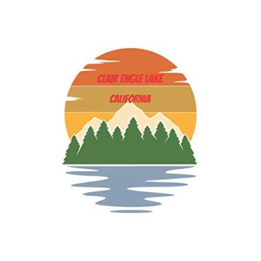 Imagem de clair engle lake california: lake journal for writing down thoughts for people who like lakes, vacations and national parks