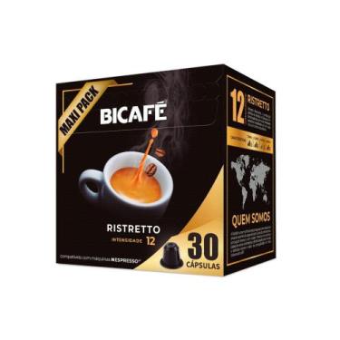 Imagem de Maxi Pack 30 Cápsulas De Café Ristretto Para Maq. Nespresso - Bicafé, 