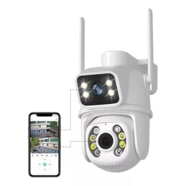 Imagem de Câmera Wifi Externa Dupla Visão 6Mp Prova Dágua Icsee Infrav