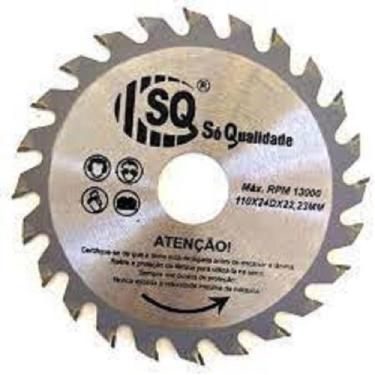 Imagem de Disco de corte serra para madeira 110x 22.23mm - SQ
