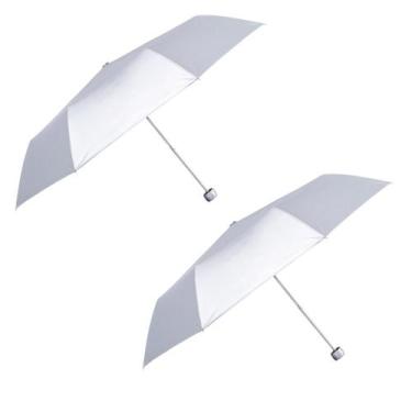 Imagem de Kit 2 Manual Ultrablock Sombrinha com Proteção Solar UV FPU Ultra Bloc