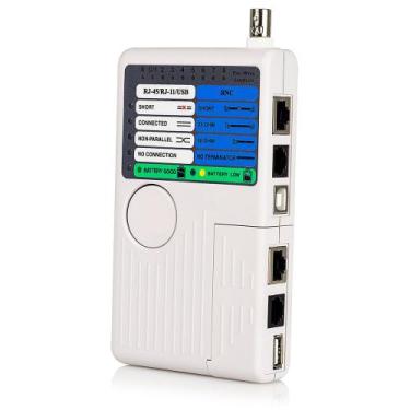 Imagem de Testador de Cabos Remoto  USB, BNC, RJ11, RJ45, Rede - CIRILO CABOS