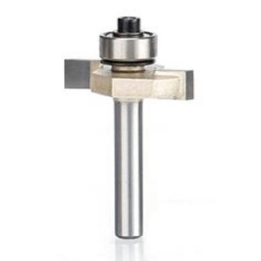 Imagem de Fresa T Serrinha Debrum Com Rolamento 6mm X 1/4 ( Perfil T) - Strong(C