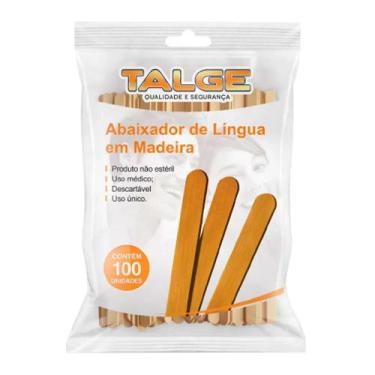Imagem de Abaixador De Língua 100 Unidades Talge, Branco