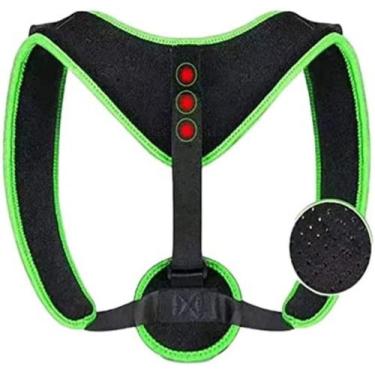 Imagem de Corretor Postural Ajustável Magnético com Imã Frontal Suporte Lombar C