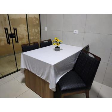 Imagem de Toalha de Mesa 12 Cadeiras Cozinha Sala de Jantar Área Gourmet 4,50m x
