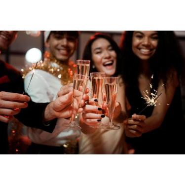Imagem de Painel de Lona Ano Novo Virada do Reveillon com Amigos - Fabrika de Fe