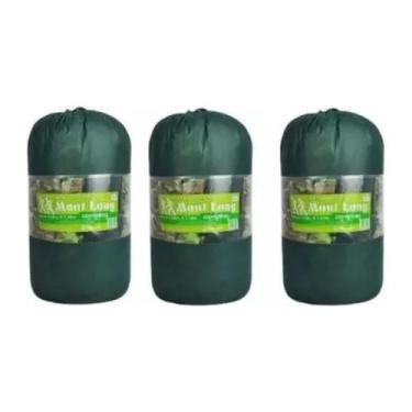 Imagem de Kit 3 Colchonetes Acampamento Montlong Casal Bolsa - F.a Maringa