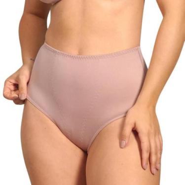 Imagem de Calcinha Clássica Duloren 129518 Reforço Frontal, Castanha, XL