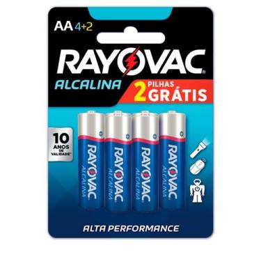 Imagem de Pilha Alcalina Aa Com 6 20871 - Rayovac