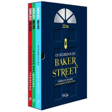 Imagem de Box Sherlock Holmes Os Segredos De Baker Street - Tricaju