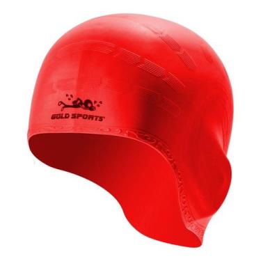 Imagem de Touca De Natação Gold Sports Ergononico Ultra II Confort De Silicone -