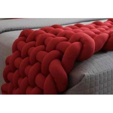 Imagem de Peseira Luxo Casa Nó Decoração  - Gabi Flor, Vermelho
