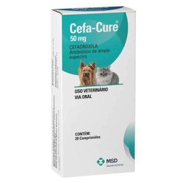Imagem de Cefa Cure Antibiótico MSD - 50mg