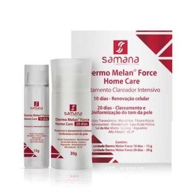 Imagem de Kit Samana Dermo Melan Force Tratamento Clareador Intensivo