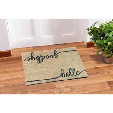 Imagem de Capacho Fibra de Coco Natural Retangular 33cm x 60cm - Niazitex, DES00