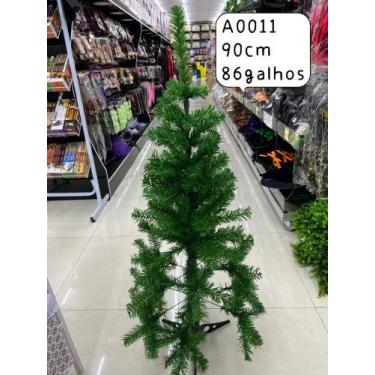 Imagem de Árvore De Natal verde / branca Pinheiro cheio 60cm/90cm(Tudos Modelos)