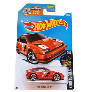 Imagem de Hot Wheels 2016 Night Burnerz 1985 Honda CR-X 85/250, Red