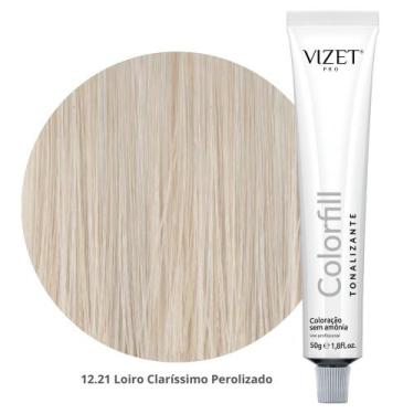 Imagem de Tratamento Tonalizante Colorfill 12.21 Loiro Claríssimo Perolizado 50g