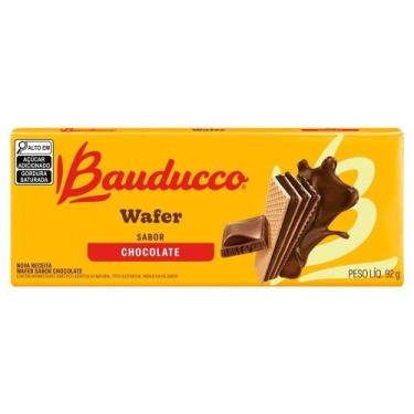 Imagem de Biscoito Wafer Bauducco 92g Chocolate