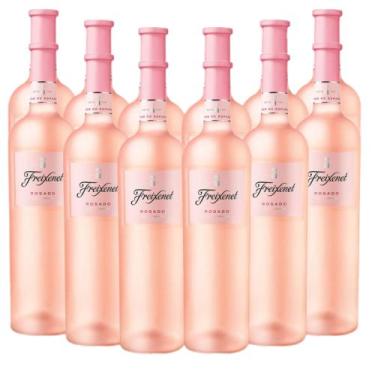 Imagem de Vinho Rose Freixenet Rosado Espanhol 750ml Kit 12 Unidades