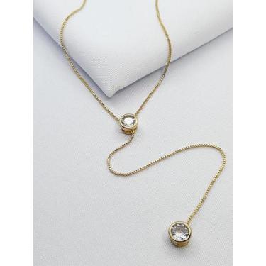 Imagem de Colar Ponto de Luz Gravatinha Ouro 18k - Padrao