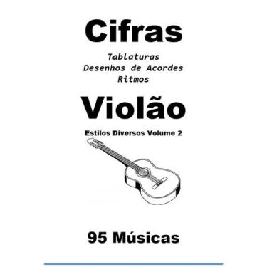Imagem de Caderno de Cifras e Tablaturas Violão  184 pag 95 Músicas - Academia d