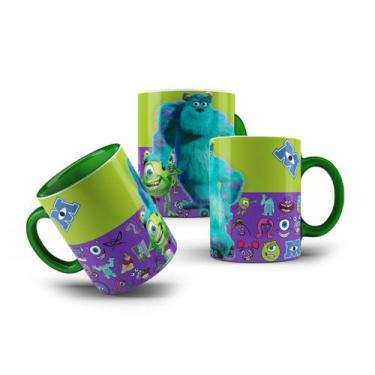 Imagem de Caneca de Porcelana Mike e Sully Amigos Monstros SA Filme - VilelaGG
