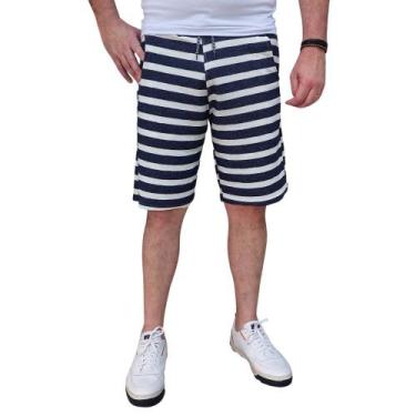 Imagem de Bermuda Masculina Moletinho Academia Treino Boen Jeans, M, Masculino, 