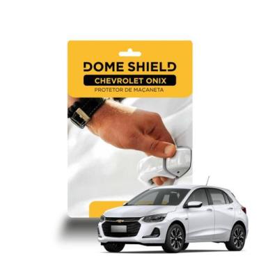 Imagem de Película Protetora PPF Anti-Risco Automotivo Maçaneta Chevrolet Onix -
