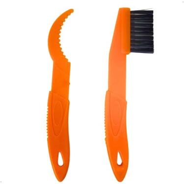 Imagem de Kit 2 Ferramentas Limpador Cassete Catraca Escova Bicicleta -  BIKE WA