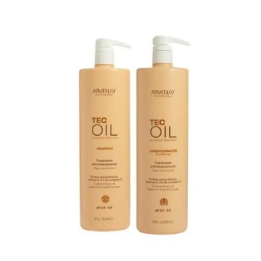 Imagem de Kit Arvensis Tec Oil Shampoo + Condicionador Vegano 1000ml