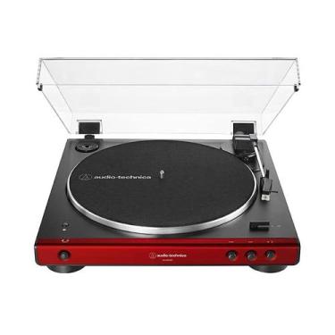 Imagem de Toca Discos Automático Audio-Technica AT-LP60XBTRD Bluetooth Vermelho 