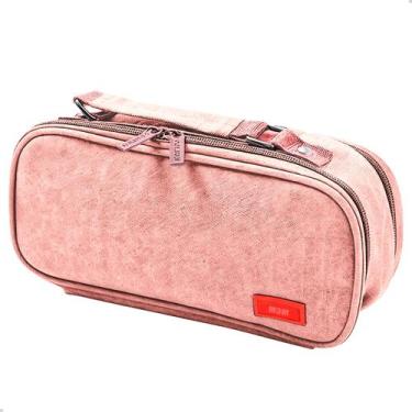 Imagem de Estojo Escolar Grande Box Jumbo Porta Lapis E Canetas Moda - M3M, Unic