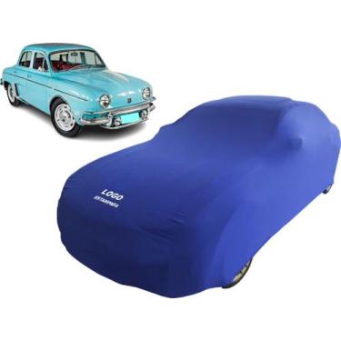 Imagem de Capa Cobrir Carro Gordini Tecido Helanca Máxima Proteção - Mz, Azul