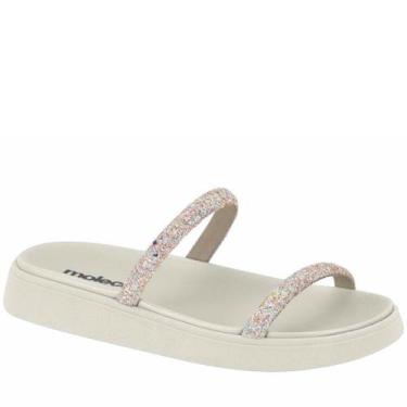 Imagem de Tamanco Casual Feminino Moleca Confortável Original 5469.118, Multi br