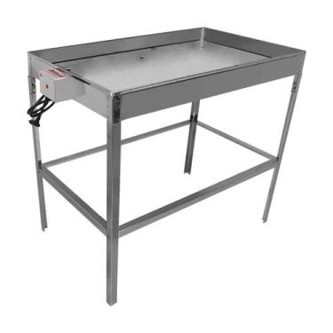 Imagem de Marmiteiro Elétrico para 25 Marmitas Banho Maria com 1 Bandeja Record,