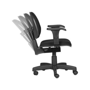 Imagem de Cadeira Giratória Executiva Ergonômica Com Braço com Regulagem de Altu