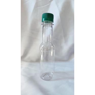 Imagem de Frasco 150ml Transparente Cristal com Tampa de rosca  Kit com 50 Unida