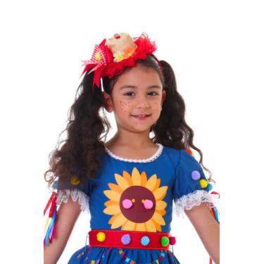 Imagem de Vestido Festa Junina Azul - LUXO - Caruaru - QUIMERA KIDS, 10