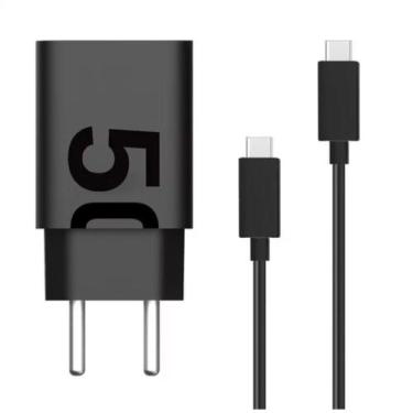 Imagem de Carregador Turbo 50W Ultra Rápido Tipo C Com Carregamento Rápido + Cab